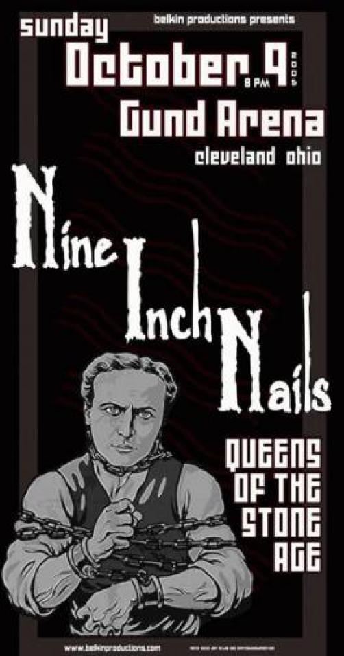 nine inch nails posters