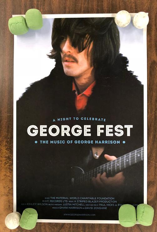 PosterScene - George Harrison Beatles - George Fest 2014