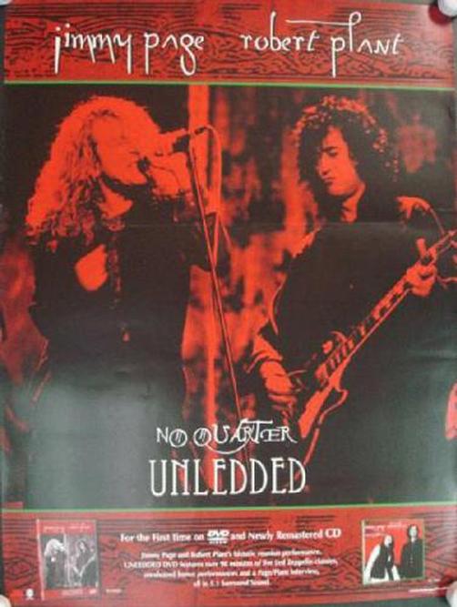 auteur Laan verontreiniging PosterScene - Jimmy Page and Robert Plant / Led Zeppelin - Unledded 1994
