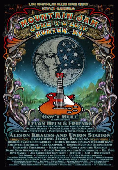 2011 Furthur - Mountain View Lenticular Concert Poster by Michael Ever